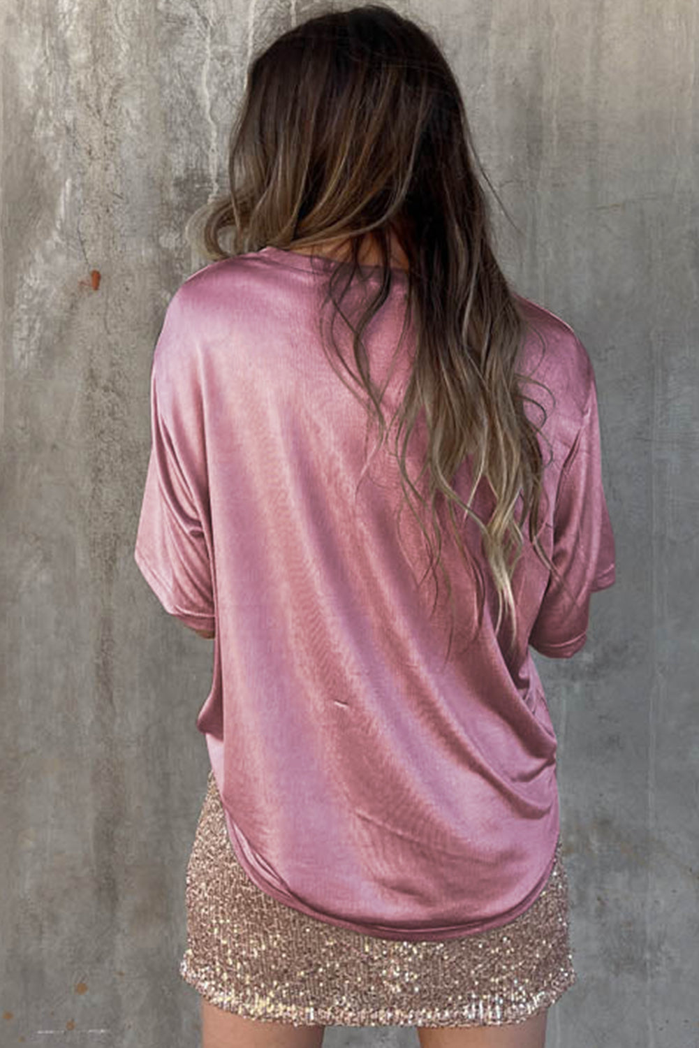 Green Chest Pocket Loose Fit T Shirt