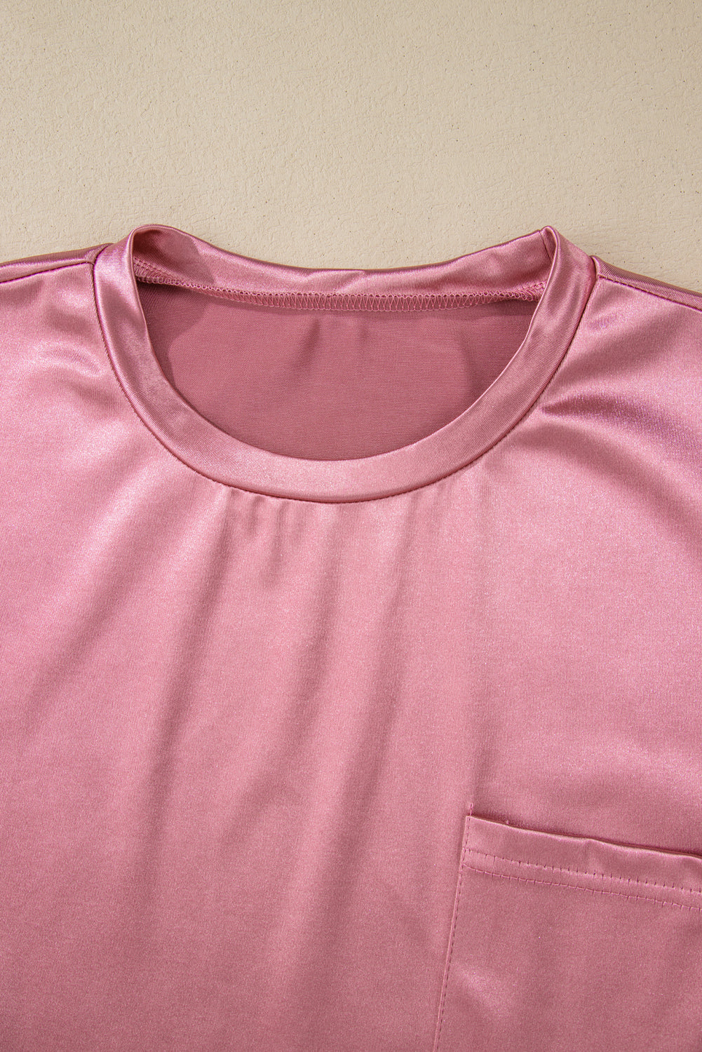 Green Chest Pocket Loose Fit T Shirt