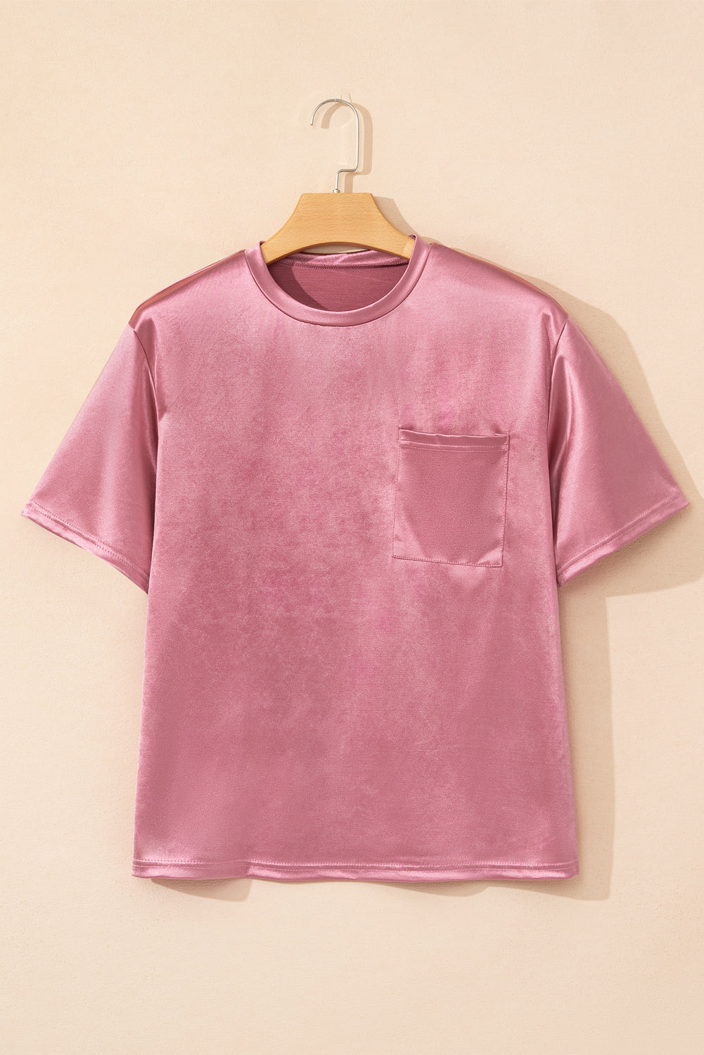 Green Chest Pocket Loose Fit T Shirt