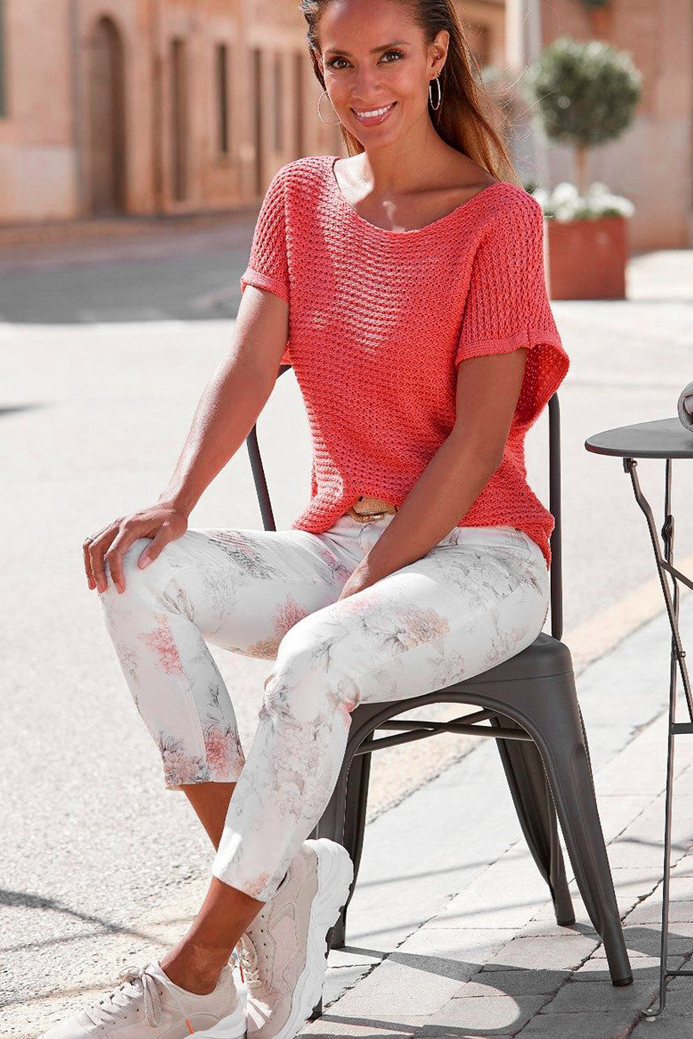 Loose Batwing Sleeve Top