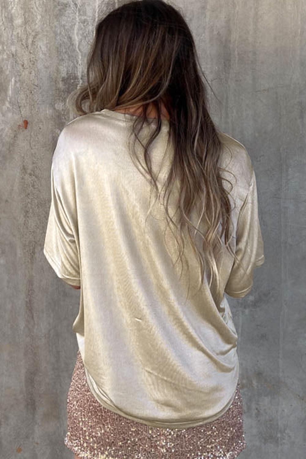 Green Chest Pocket Loose Fit T Shirt