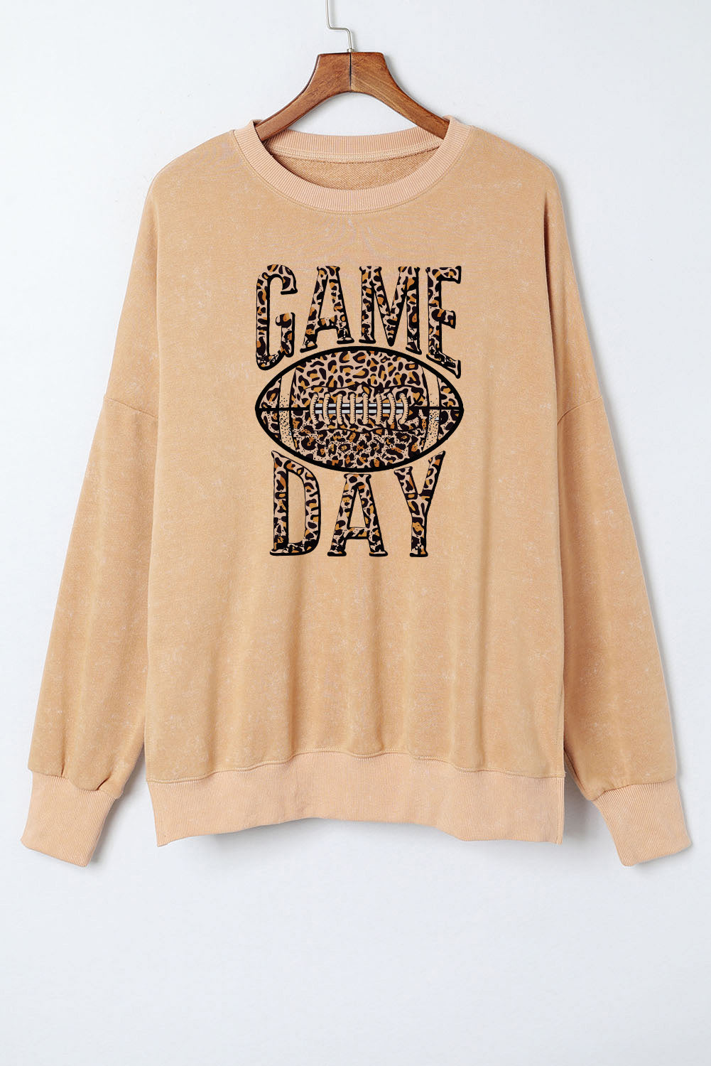 Loose GAME DAY Graphic Sweatshirt