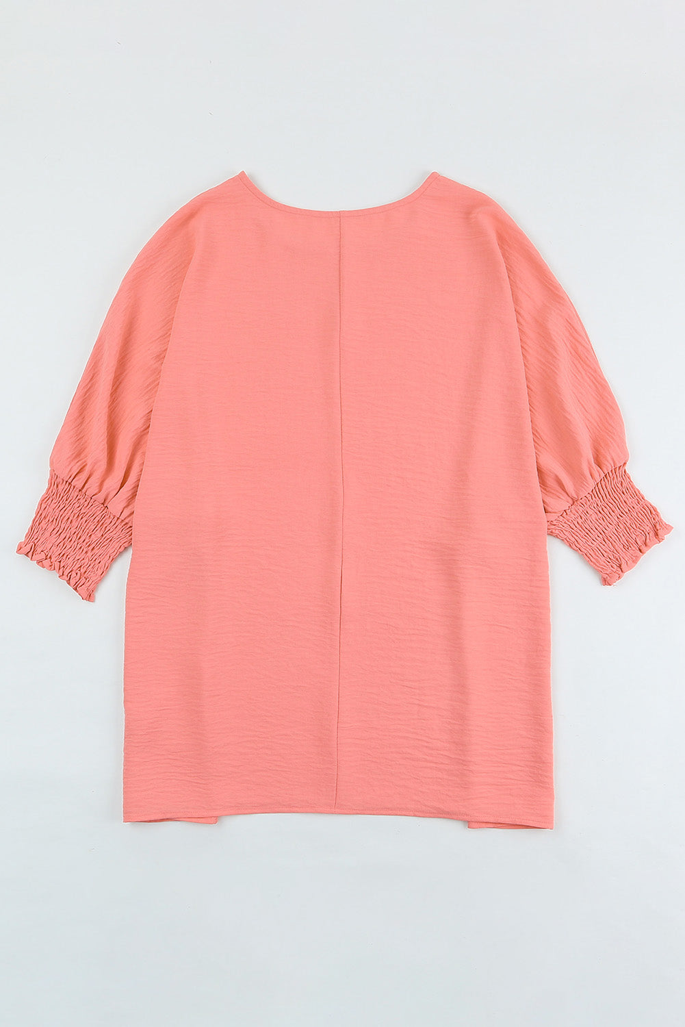 Smocked Wrist Shift Top