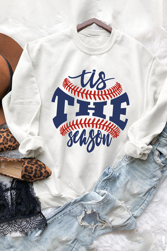 Baseball Graphic Sweatshirt