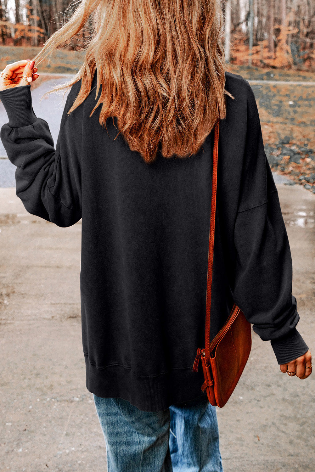 GAME DAY Graphic Oversized Sweatshirt