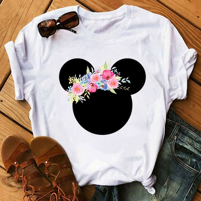Minnie Mouse Leopard print Tee