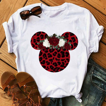 Minnie Mouse Leopard print Tee