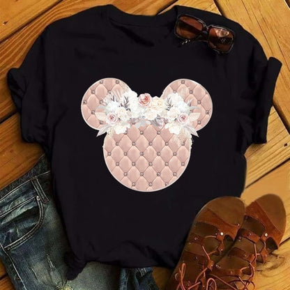 Minnie Mouse Leopard print Tee
