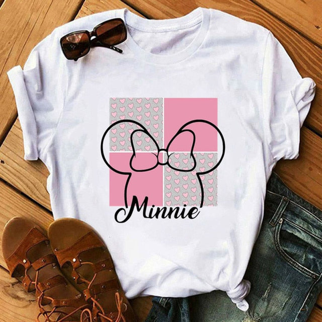 Minnie Mouse Leopard print Tee