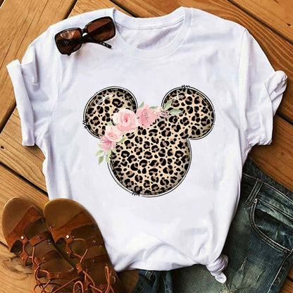 Minnie Mouse Leopard print Tee