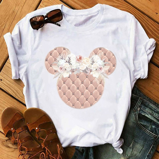 Minnie Mouse Leopard print Tee