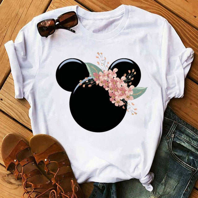 Minnie Mouse Leopard print Tee