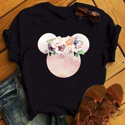 Minnie Mouse Leopard print Tee