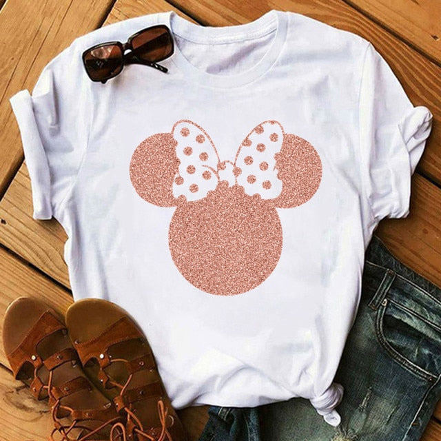 Minnie Mouse Leopard print Tee