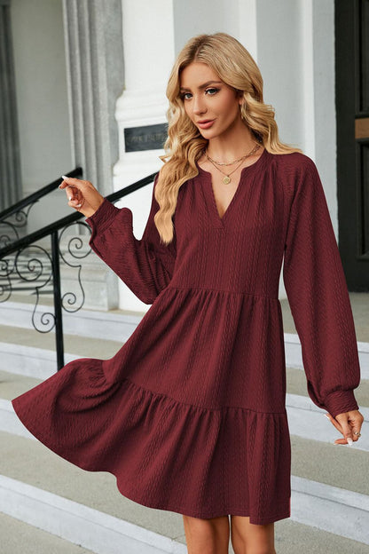 Long Sleeve Mini Dress