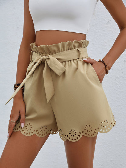 Tie Waist Shorts